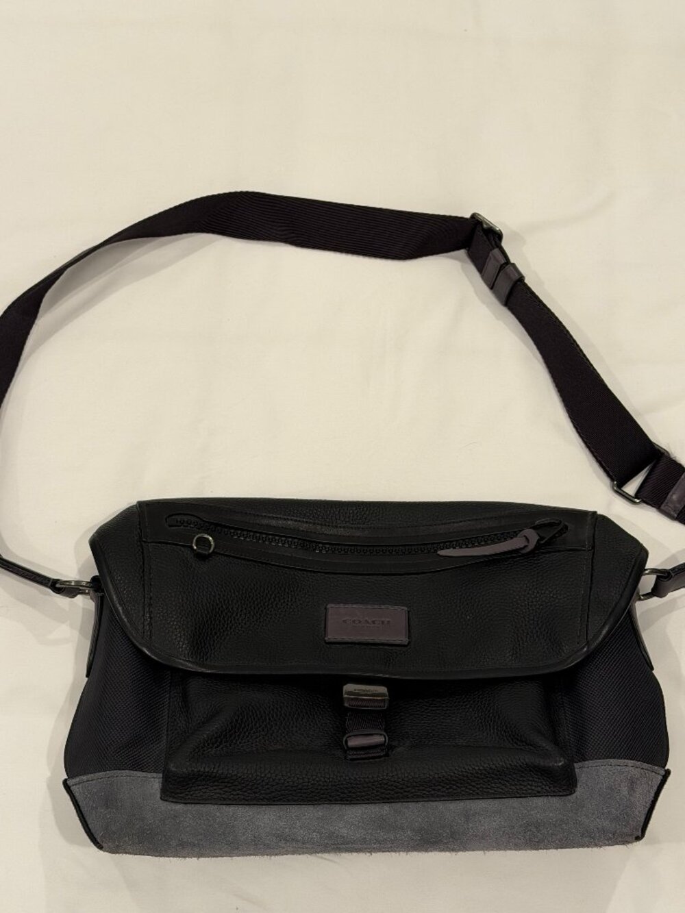 Coach Leather Manhattan Bike Bag